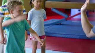 The Little Gym Non Contact Karate Classes for Kids [upl. by Einaoj12]