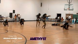 AMETHYST  Walk Through  Flint MI  Majorette Dance Competition [upl. by Mosora49]