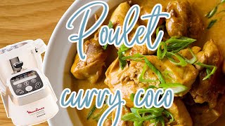 Recettes Companion — POULET CURRY AU LAIT DE COCO [upl. by Netsirt]