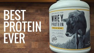 productreviewClean Grass fed whey protein Levels Provisions 100 Grass fed whey [upl. by Kenimod886]