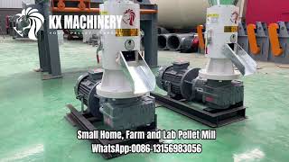 Small Biomass Waste Paper Pellet Mill for Home Use and Lab Pellet Mill [upl. by Chancey]