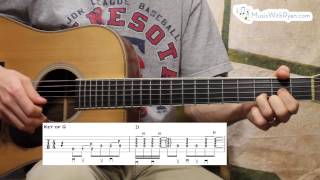 I am a Pilgrim  Guitar Lesson [upl. by Terces]