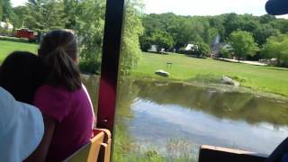 Boothbay Railway Village Train Ride  1100 Part 1 [upl. by Senecal]