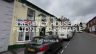 TO LET 3 Regency House 87 Pilton St Barnstaple EX31 1PQ [upl. by Winebaum]