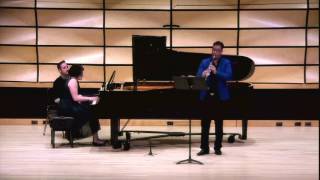 Malcolm Arnold  Sonatina for clarinet and piano [upl. by Rehoptsirhc]