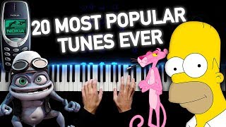 20 MOST POPULAR TUNES EVER [upl. by Atelra]