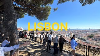 Lisbon city walking tour part2  Monte Agudo Lisbon  Lisbon vlog [upl. by Everett575]