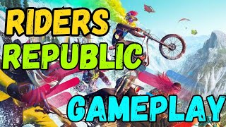 Riders Republic GamePlay  Riders Republic Game  Gaming video  Cycle Racing Game [upl. by Melliw]