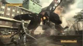 Metal Gear Rising  MG RAY Boss Battle S Rank Revengeance Mode [upl. by Anadroj]