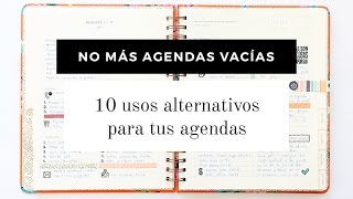 10 usos alternativos para aprovechar tus Agendas [upl. by Nanreik298]