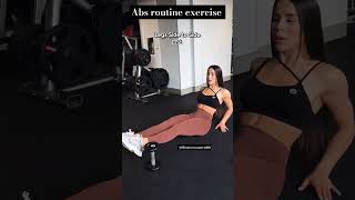 Abs routine exercises for women at home legs abs absworkout shorts viralshorts [upl. by Haelhsa]