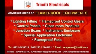 Manufacturers of flameproof equipments and explosion proof equipments [upl. by Grath]