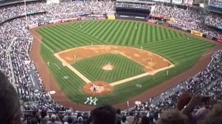 Derek Jeter last day game at the stadium quotNow batting for The Yankees 2 Derek Jeter 2 quot [upl. by Nirmak]