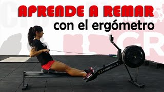 TECNICA DE REMO  quotCROSSFIT SINGULAR BOX《GRANADA》 [upl. by Annovahs]