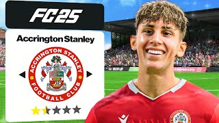 FC 25 ACCRINGTON STANLEY CAREER MODE  3 YOUTH ACADEMY STAR [upl. by Emmi610]