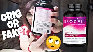 UNBOXING NEOCELL SUPER COLLAGEN 1amp3  VITAMIN C REAL OR FAKE [upl. by Alikat]