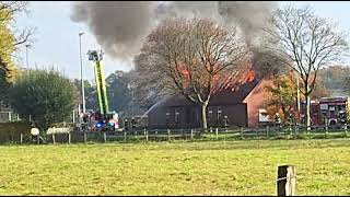 Brand in Ochtrup langenhorst vechte Straße [upl. by Aital]