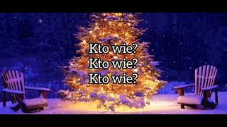 KTO WIE CZY ZA ROGIEM🎄 TEKST 🎄 2023 🎄HD 🎅 [upl. by Notsreik]