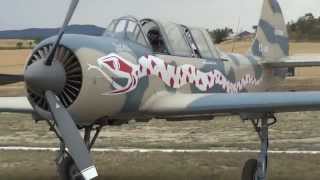 Aerobatic Yakovlev Yak52 ECIAO  Aerosport 2014 [upl. by Pollak]