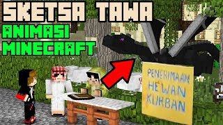 LUCU Sketsa Tawa Edisi Idul Adha 4Brother ft Anicraft Animasi Minecraft Indonesia [upl. by Ait19]