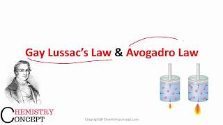 Gay Lussac’s Law amp Avogadro Law  IIT JEE NEET amp CBSE [upl. by Afton474]