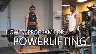 HOW TO MAKE POWERLIFTING PROGRAM 101  FULL GUIDE [upl. by Patterman]