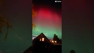 Sweden Northern light seen from Örebro sweden20241010 Thursday [upl. by Aiahc]