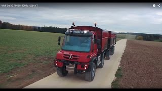 MercedesBenz Unimog beim Agrarbetrieb Wolf [upl. by Lateehs]