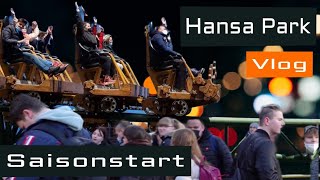 Hansa Park Vlog  Saisonstart mit Vielen Neuheiten 🤯🥳 [upl. by Cassandre]