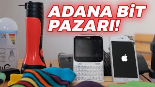 ADANAda Tehlikeli BİT Pazarına Gidip 100₺ye Telefon Aldık HER ŞEY İNANILMAZ UCUZ [upl. by Arst]