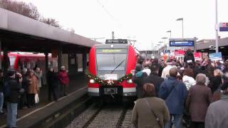 Einweihung SBahnLinie 1 nach Kirchheim Teck  Train Railway [upl. by Brade]