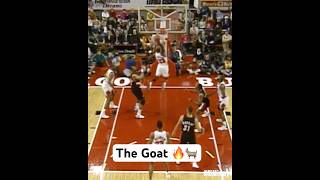 Michael Jordan came out of NOWHERE for that dunk 😳 Put back off the freethrow NBA [upl. by Sankey]