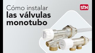 Cómo instalar válvulas monotubo en radiadores de Calefacción con AquilinoManitas [upl. by Atteynot]