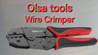 Insulating terminal crimper  Olsatools [upl. by Phylis]