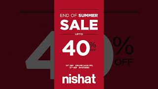 End of Summer Sale  upto 40 off [upl. by Maples660]