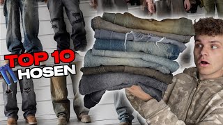 DIE KRASSESTEN DENIMS🤩 Meine TOP 10 HOSEN im Kleiderschrank👖ab 40€  Jan [upl. by Bigford]