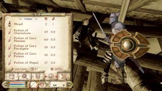 Lets Play Oblivion Part 53 Mephala Shrine [upl. by Thomey]