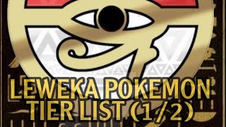 Pokemon Leweka Region Pokemon Tier List Pt1 [upl. by Ahouh]