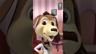 AL PERRO CHOCOLO LE DA HIPO  MI PERRO CHOCOLO  CANCIONES INFANTILES shorts shortsdechocolo [upl. by Selin250]