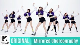 Mirrored TWICE  CHEER UP Choreography1theK Dance Cover Contest [upl. by Mandell]