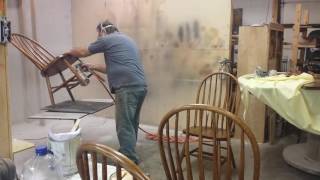 refinishing oak chairs [upl. by Tawney]