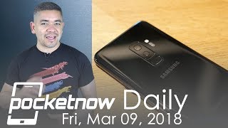 Samsung Galaxy Note 9 fingerprint scanner S9 adjustments amp more  Pocketnow Daily [upl. by Nnylatsirk]