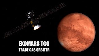 ExoMars Trace Gas Orbiter TGO  Orbiter Space Flight Simulator [upl. by Atiuqa]