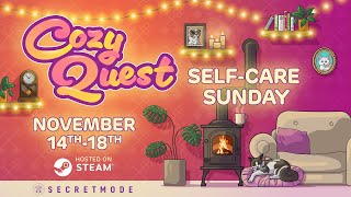 Cozy Quest Day 3  SelfCare Sunday [upl. by Ykcim925]