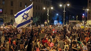 Protesters gather to call for hostage release deal urge Netanyahus government’s resignation [upl. by Stutzman]