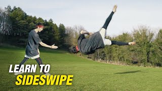 HOW TO SIDESWIPE  Tricking Kick Tutorial [upl. by Deeanne]