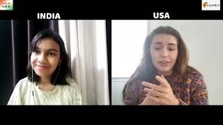 Cambly English Conversation 76 with lovely tutor from the USA  Adrija Biswas [upl. by Mcclure]