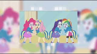 MLP  Cafeteria Song Sped Up  mlp mylittlepony equestriagirls song spedup [upl. by Stefano]