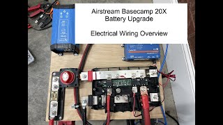 Airstream Basecamp 20X Inverter and Battery Wiring Overview [upl. by Llertnod77]