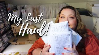 My Last Plus Size Big 4 Pattern Haul [upl. by Morty595]